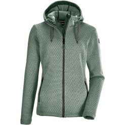 Kurtka polarowa rozpinana damska Killtec KOW 135. Zielone kurtki sportowe damskie KILLTEC, bez wzorów, z polaru, bez ramiączek, bez kaptura, trekkingowe. W wyprzedaży za 199.99 zł.