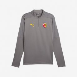 Top piłkarski Puma RC Lens 24/25 treningowy. Bluzy męskie Puma, xl, bez wzorów, ze lnu, sportowe, bez ramiączek, bez kaptura. Za 349.99 zł.