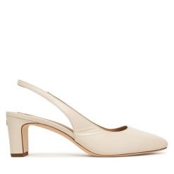 Czółenka LAUREN RALPH LAUREN. Czółenka damskie Lauren Ralph Lauren, bez wzorów, bez obcasa, bez zapięcia. Za 769.99 zł.