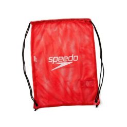 Torba na linę Speedo P3. Czerwone torby sportowe męskie Speedo, bez wzorów, z meshu. Za 56.40 zł.