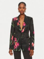 Ted Baker Marynarka 276306 Czarny Regular Fit. Czarne marynarki i żakiety damskie Ted Baker, bez wzorów, z syntetyku, bez kołnierzyka, bez ramiączek. Za 1,129.00 zł.