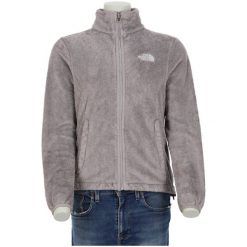 Second life - Kurtka polarowa Osito TNF dla kobiet szary - Jak nowy. Szare kurtki sportowe damskie The North Face, s, bez wzorów, z polaru, bez ramiączek, bez kaptura, trekkingowe. Za 211.46 zł.
