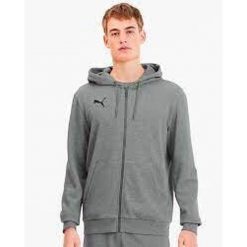 Bluza Puma teamGoal 23 Casuals Hooded Jacket M 656708 33. Szare bluzy męskie Puma, m, bez wzorów, z bawełny, bez kaptura. Za 186.83 zł.