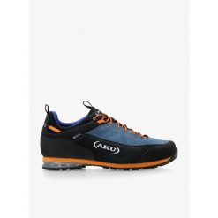 Buty trekkingowe męskie AKU Link GTX. Zielone buty zimowe męskie Aku, bez wzorów, bez obcasa, bez zapięcia. Za 776.99 zł.