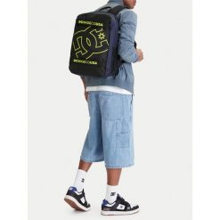 Plecak DC Shoes. Niebieskie plecaki męskie DC Shoes, bez wzorów, sportowe. Za 119.99 zł.