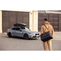 Torby Do Bagażnika Volvo C40 Ev 2021+ 4Szt Kjust. Czarne torby podróżne damskie KJUST, bez wzorów. Za 1,242.00 zł.