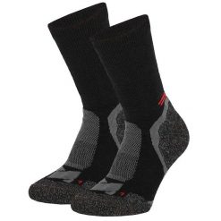 Skarpety turystyczne - Wełna Merino - Multi czarny - 2 pary. Czarne skarpety męskie Xtreme, bez wzorów, z poliamidu. Za 143.29 zł.