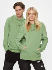 Helly Hansen Bluza 53582 Zielony Regular Fit. Zielone bluzy męskie Helly Hansen, m, bez wzorów, z bawełny, bez ramiączek, bez kaptura. W wyprzedaży za 209.99 zł.