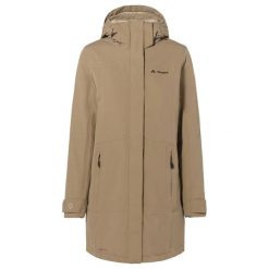 Parka dla kobiet VAUDE Skomer Wool II. Brązowe parki damskie Vaude, bez wzorów, bez kaptura. Za 1,530.50 zł.
