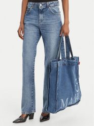 MAX&Co. Jeansy Mcovisone 2616181041200 Niebieski Regular Fit. Niebieskie jeansy damskie MAX&Co., bez wzorów, z bawełny. Za 949.99 zł.