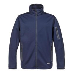 Softshell polarowy Musto ESS. Niebieskie bluzy sportowe męskie Musto, bez wzorów, z polaru, bez kaptura. W wyprzedaży za 588.00 zł.