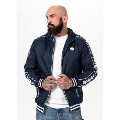 Kurtka przejściowa męska Pitbull z kapturem Whitewood. Zielone kurtki męskie PITBULL, m, bez wzorów, z kapturem. Za 249.00 zł.