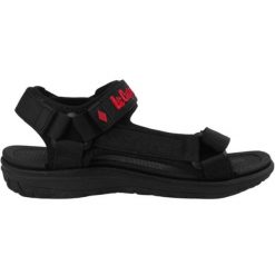 Sandały Lee Cooper LCW-24-34-2620MA czarne. Czarne sandały męskie na lato, bez wzorów, bez zapięcia. W wyprzedaży za 218.61 zł.