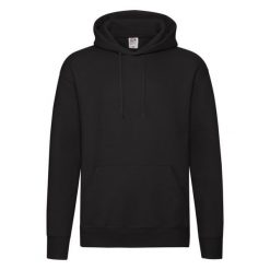 Męska Bluza Z Kapturem Premium. Czarne bluzy męskie fruit of the loom, m, bez wzorów, bez ramiączek, z kapturem. Za 112.99 zł.