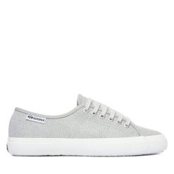 Tenisówki Superga. Szare trampki i tenisówki damskie Superga, bez wzorów, z jersey, bez zapięcia. Za 319.99 zł.