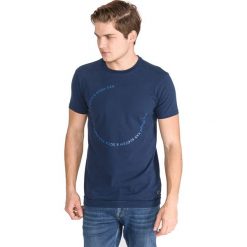 Scotch & Soda Koszulka Niebieski. Niebieskie t-shirty męskie Scotch & Soda, l, bez wzorów, z bawełny, bez kołnierzyka, bez ramiączek. Za 221.95 zł.