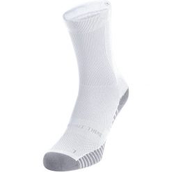 Skarpetki klasyczne Odlo PERFORMANCE RUN Socks crew. Białe skarpetki damskie ODLO, bez wzorów, z elastanu. Za 79.99 zł.