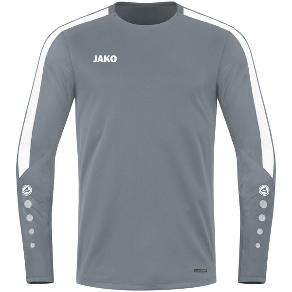 Kurtka z dresu Jako Power. Szare kurtki męskie Jako, l, bez wzorów, z dresówki, eleganckie, bez kaptura. Za 258.00 zł.