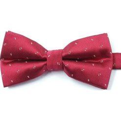 Czerwona Mucha w Drobny Wzór, Męska. Czerwone krawaty i muchy Vernon, bez wzorów, eleganckie. Za 29.00 zł.
