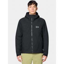 Kurtka Męska Mountain Hardwear Stretch Ozonic. Czarne kurtki męskie MOUNTAIN HARDWEAR, m, bez wzorów, sportowe, bez kaptura. Za 1,399.00 zł.