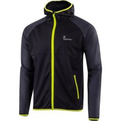 Męska kurtka softshell Klimatex Grapon czarna. Czarne kurtki sportowe męskie CLIMAQX, m, bez wzorów, z softshellu, bez kaptura, do jazdy konnej. Za 198.20 zł.