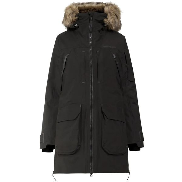 Parka damska Didriksons Ceres. Czarne parki damskie Didriksons, m, bez wzorów, z futra, bez kaptura. Za 1,511.00 zł.