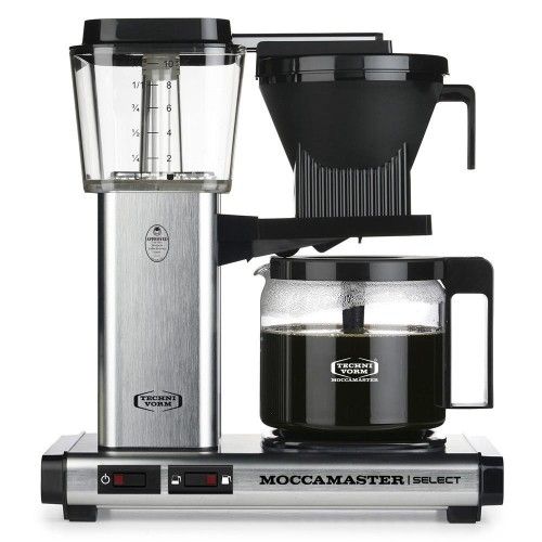Ekspres przelewowy Moccamaster KBG 741 Select - Silver Brushed. Szare ekspresy przelewowe Moccamaster. Za 1,177.99 zł.