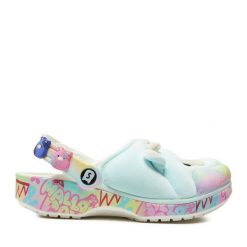 Klapki Crocs. Niebieskie klapki męskie Crocs, bez wzorów, bez zapięcia. Za 189.99 zł.