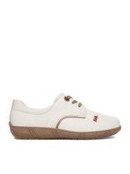 Go Soft Półbuty CEO-WI23-COMFORT-01 Écru. Półbuty damskie GO SOFT, bez wzorów, ze skóry, bez obcasa, na płaskiej podeszwie, bez zapięcia. Za 219.99 zł.