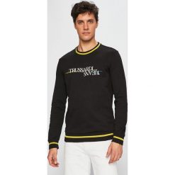 Trussardi Jeans - Bluza. Szare bluzy męskie TRUSSARDI JEANS, l, bez wzorów, z bawełny, bez kaptura. W wyprzedaży za 249.90 zł.