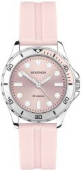 Zegarek damski Sekonda 40569 różowy. Czerwone zegarki damskie Sekonda. Za 354.02 zł.