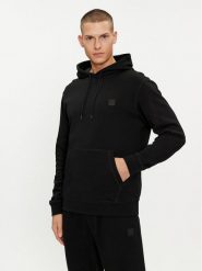 Boss Bluza Wetalk 50509314 Czarny Regular Fit. Czarne bluzy męskie Boss, m, bez wzorów, z bawełny, bez ramiączek, bez kaptura. Za 389.00 zł.