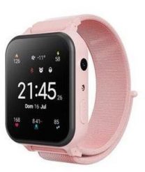 Smartwatch Małpiszon Alfie KW-37 MP3 Nauka i Zabawa Różowy (CNE-KW37PP). Czerwone zegarki smartwatch Małpiszon, bez wzorów. Za 141.89 zł.
