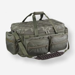 Torba wędkarska Caperlan Carry Protect 55 litrów. Brązowe torby na ramię męskie CAPERLAN, z materiału, na ramię, duże. Za 299.99 zł.
