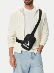SHAQ Saszetka piersiowa CWBEO-SHAQ-F-001-10 Czarny. Czarne saszetki i nerki męskie Shaq, bez wzorów, z materiału. Za 59.99 zł.