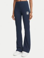 Tommy Hilfiger Legginsy UW0UW06626 Granatowy Slim Fit. Niebieskie legginsy damskie Tommy Hilfiger, bez wzorów, z bawełny. Za 249.99 zł.