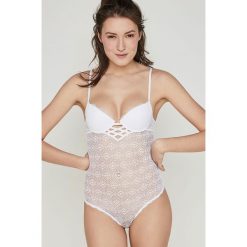 Undiz - Body Totoiz. Białe body Undiz, bez wzorów, z bawełny. Za 79.90 zł.