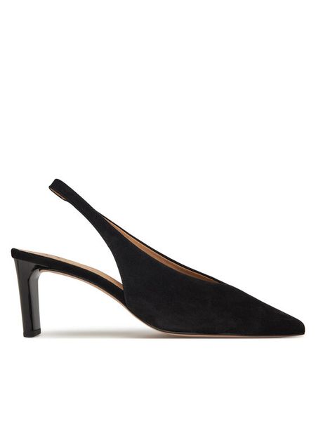 HÖGL Czółenka Cailee 9-106812 Czarny. Czarne czółenka damskie HÖGL, bez wzorów, ze skóry, bez obcasa, bez zapięcia. Za 379.99 zł.