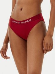 Tommy Hilfiger Dół od bikini UW0UW04120 Czerwony. Czerwone bikini Tommy Hilfiger, bez wzorów, z syntetyku. Za 109.99 zł.