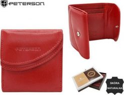 Peterson Portfel damski PTN RD-N08G-MCL Lila. Portfele damskie Peterson. Za 96.16 zł.