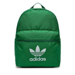 Plecak adidas. Zielone plecaki męskie Adidas, bez wzorów, sportowe. Za 89.99 zł.