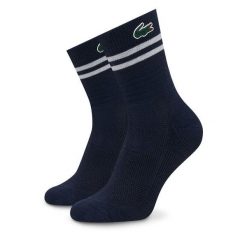Skarpety długie Lacoste. Niebieskie skarpety męskie Lacoste, bez wzorów. Za 129.99 zł.