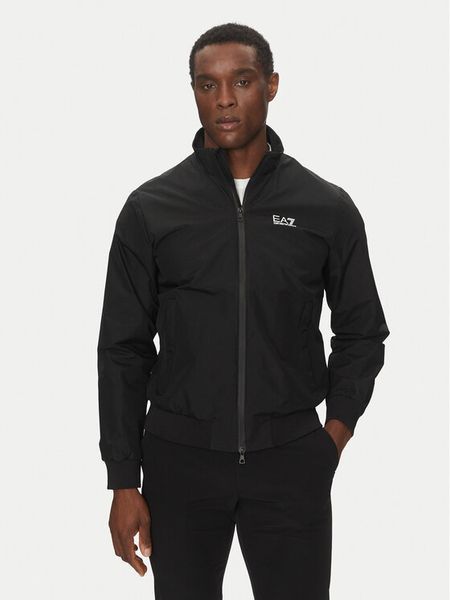 EA7 Emporio Armani Kurtka przejściowa 7M000424 AF13569 UC001 Czarny Regular Fit. Czarne kurtki męskie EA7 Emporio Armani, m, bez wzorów, z syntetyku, bez kaptura. Za 529.99 zł.