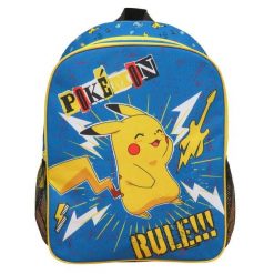 Plecak z możliwością dostosowania Educa Borras Pokémon Picachu. Niebieskie plecaki damskie PRO BRANDS, bez wzorów. Za 119.50 zł.
