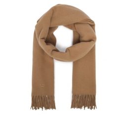Szalik Weekend Max Mara. Brązowe szaliki damskie Weekend Max Mara, bez wzorów. Za 544.99 zł.