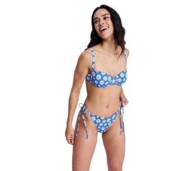 Dół bikini dla Kobiety PRINTED ESSENTIALS Niebieski. Niebieskie stroje kąpielowe damskie Roxy, l, bez wzorów, z elastanu. Za 129.99 zł.