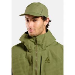 Czapka UNI ODLO Cap PERFORMANCE WATERPROOF GRAPHIC. Zielone czapki damskie ODLO, bez wzorów. Za 199.99 zł.