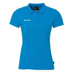 Damska koszulka polo Kempa Classic. Białe bluzki damskie Kempa, bez wzorów, bez kołnierzyka, bez ramiączek. Za 163.50 zł.
