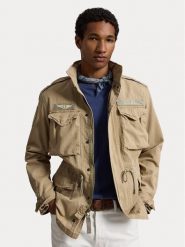 Polo Ralph Lauren Kurtka przejściowa The Iconic Field 710961616500 Beżowy Regular Fit. Brązowe kurtki męskie Polo Ralph Lauren, m, bez wzorów, z bawełny, bez kaptura. Za 2,199.00 zł.