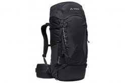 Plecak górski Vaude Asymmetric 52+8 - black. Czarne plecaki męskie Vaude, bez wzorów, z materiału. Za 980.55 zł.